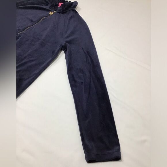 Lily Pulitzer Skipper Round Hem Ruffle Velour Popover Size Small - Picture 10 of 16